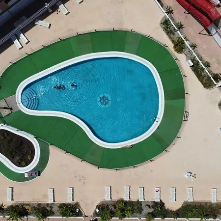 Estudio con Wifi y piscina en Costa del Silencio, bien comunicado *